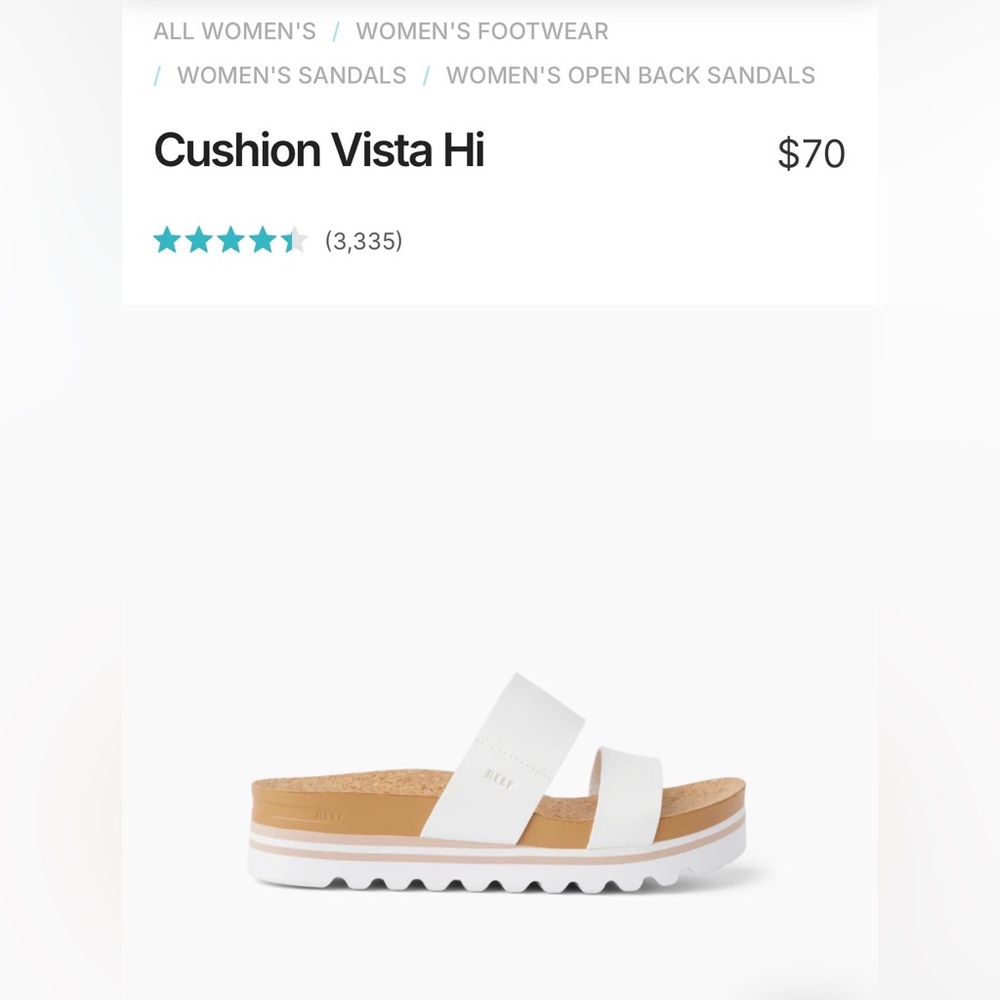 Women’s Reef Cushion Vista Hi 9